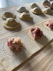 homemade ravioli