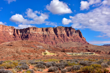 Fototapeta na wymiar Vermilion Cliffs in Arizona