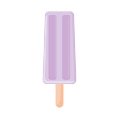 ice cream with a purple color