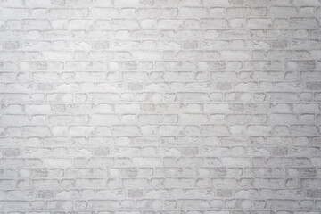 Loft brick gray wall, interior background texture