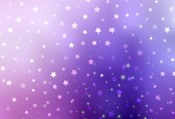 Light Purple, Pink vector template in carnival style.