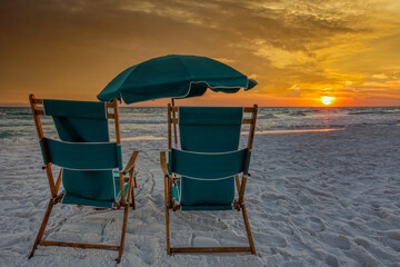 Destin Beach Sunset