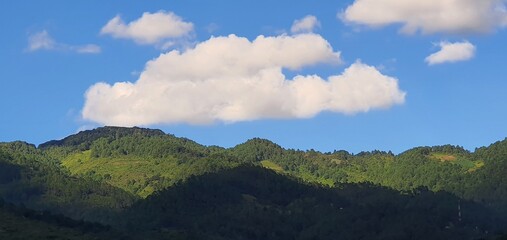 landscape with clouds