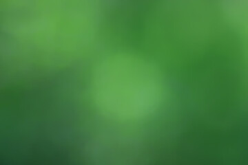 abstract green summer bokeh background, gradient view art texture glow