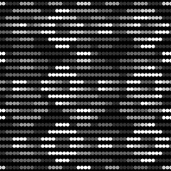 Seamless pattern. Circles ornament. Figures background. Geometrical backdrop. Dots motif. Digital paper, web designing, textile print. Simple shapes wallpaper. Vector.