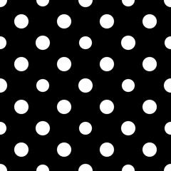 Circles seamless pattern. Dots ornament. Circle figures backdrop. Polka dot motif. Rounds background. Dotted wallpaper. Digital paper, web design, textile print, abstract image. Vector illustration