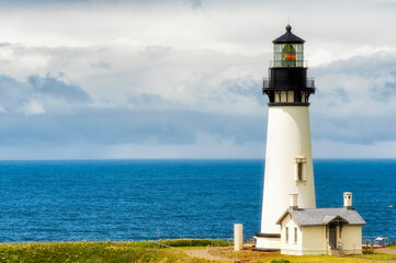 Copyspace Yaquina Head Lighthouse, Newport, Oregon