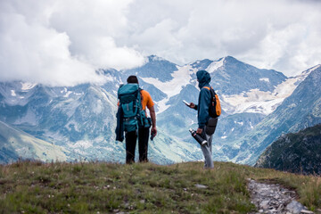 Photos of people. Mountains of the Caucasus. Travel to Arkhyz. Fascinating views