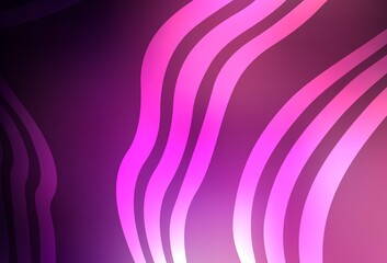 Dark Purple, Pink vector texture with wry lines.