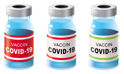 FLACON VACCIN COVID-19 RÉALISTE