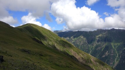 Mountains of the Caucasus. Travel to Arkhyz. Fascinating views