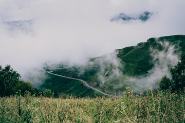 Fototapeta premium Mountains of the Caucasus. Travel to Arkhyz. Fascinating views