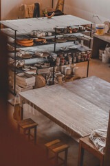 table and chairs