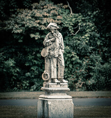 Fototapeta premium statue of a person