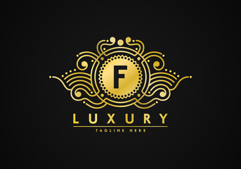 Letter F Luxury Logo