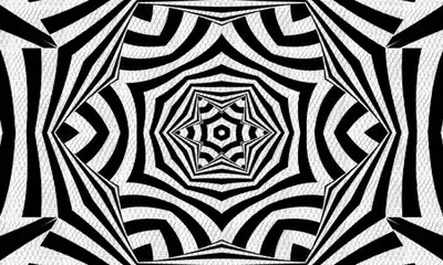 Black and white abstract background, star  pattern design
