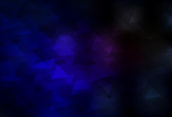 Obraz premium Dark Blue, Red vector backdrop with rhombus.
