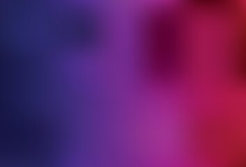 Dark Purple, Pink vector abstract blurred layout.