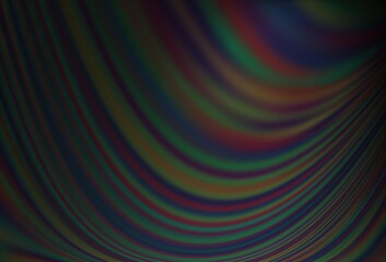 Dark Silver, Gray vector template with lava shapes.