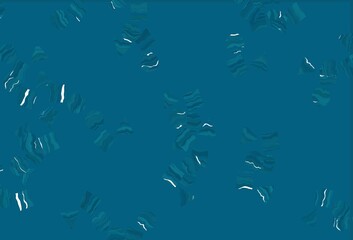 Light BLUE vector layout with circles, lines, rectangles.