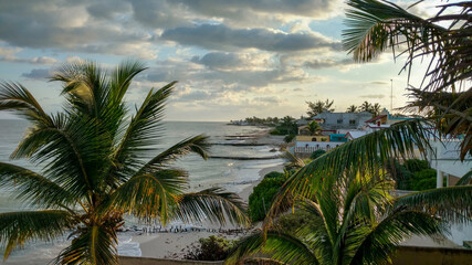 Chelem Mexico Beach View