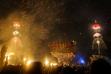 信州野沢温泉　火祭り