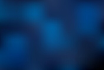 Dark BLUE vector blurred pattern.