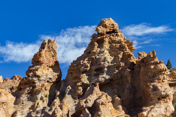 Fototapeta premium Views from Guajara mountain and surrounding area near Teide in Tenerife (Spain)
