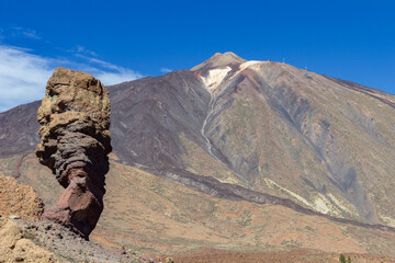 Views of Roques de Garcia near Teide in Tenerife (Spain)