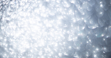 white blurred backdrop of nature, circle white wallpaper, gray bokeh background