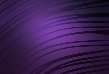 Dark Purple vector texture with wry lines.