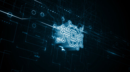 Internet of things - IOT concept. Businessman offer IOT products and solutions. 3d illustration