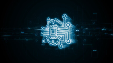 Internet of things - IOT concept. Businessman offer IOT products and solutions. 3d illustration