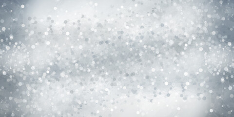 Gray halftone pattern with white line motion and network connection backdrop wallpaper. Clean Grey geometric background.