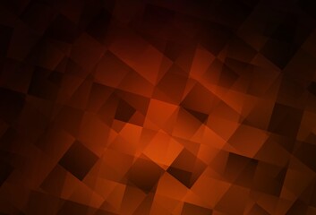 Dark Red vector background with rectangles.