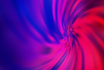 Obraz premium Dark Purple, Pink vector abstract blurred background.