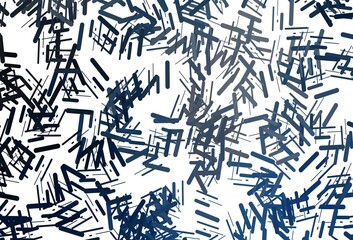Dark blue vector pattern with narrow lines.