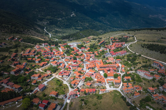 Agios Athanasios traditional village, Pella, Greece