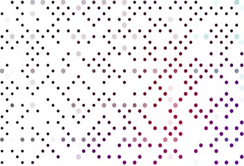 Light Purple vector pattern with spheres.