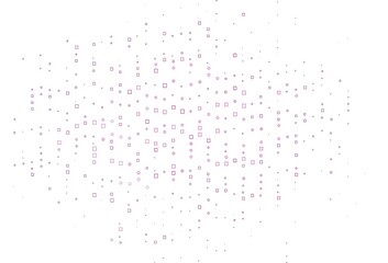 Light Pink, Blue vector layout with rectangles, squares.