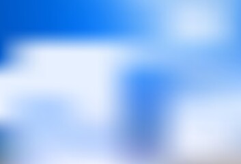 Light Blue, Yellow vector abstract blurred background.