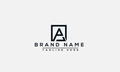 AP Logo Design Template Vector Graphic Branding Element.