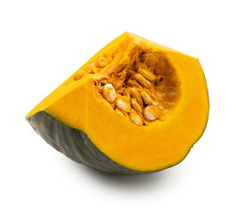 Pumpkin on a white background