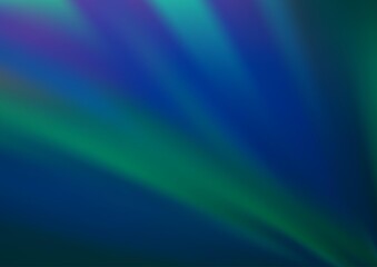 Light BLUE vector abstract blurred template. A completely new color illustration in a bokeh style. The blurred design can be used for your web site.