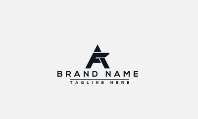 AF Logo Design Template Vector Graphic Branding Element.