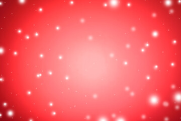 Abstract photo, red background with bokeh lights celebrate the festival of love Christmas and New Year