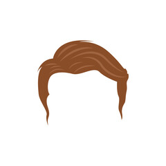 Hairstyle icon design template vector isolated illustration