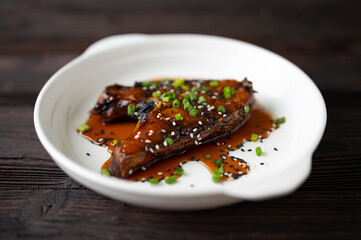 Deep Fried Mackerel with Fish Sauce