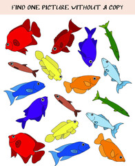 preschool education is the development of the game tropical fish