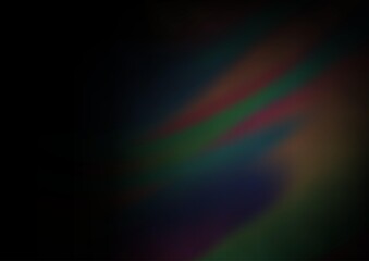 Dark Silver, Gray vector abstract blurred template.